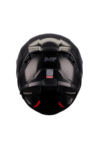 Mt Thunder 4 Sv Pure A1 Kapalı Motosiklet Kaskı Siyah