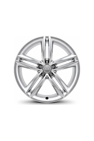 Audi Uyumlu Jant Göbeği Ahtapot Jant Göbeği Audi 5 Kol Jant Göbeği 1 Adet Gönderilir-gri