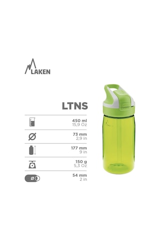 Laken Tritan Şişe 0,45 Summıt Gaıa Çok Renkli