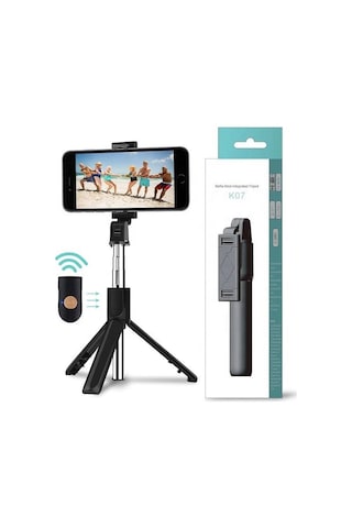 Torima Uzaktan Kumandalı K07 Mini Kablosuz Selfie Çubuğu