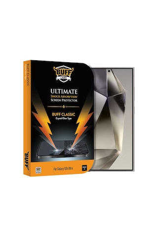 Buff Galaxy Uyumlu S24 Ultra Classic Darbe Emici Ekran Koruyucu