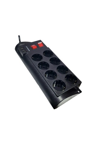 Wınnboss 2mt 8li 3xusb Termal Akım Korumalı Priz 16a 4000w