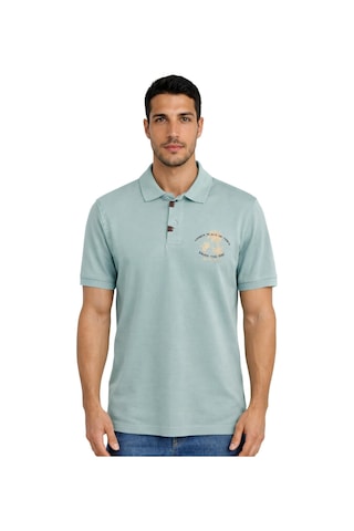 Arma Ar-ma Erkek Polo Yaka Tişört Resim Baskili Örme Kumaş Regular Fit %100 Pamuk 30/1 Çift Toplama Penye Pike Y31374358402 Mavi-m24