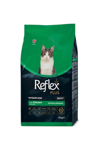 Reflex Plus Adult Cat Tavuklu Yetişkin Kedi Maması 8 KG
