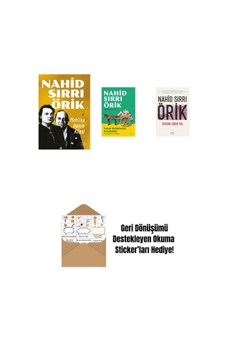Mehlika Hanım Ailesi + Vatan Beldelerine Seyahatler + Tersine Giden Yol + Okuma Sticker'ları