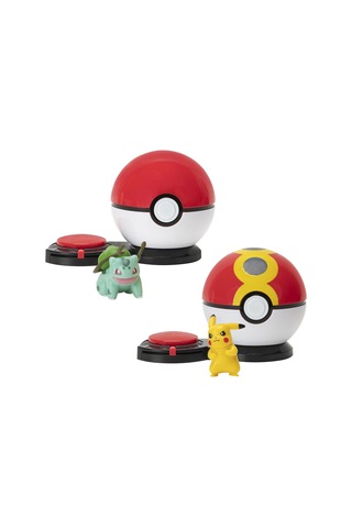 Pokemon Sürpriz Atak Oyun Seti Seri 1 - Bulbasaur Ve Pikachu