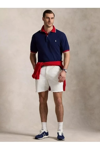 Polo Ralph Lauren Polo Yaka Tişört Lacivert-kırmızı