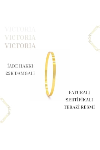 Victoria 1,5 Gr Yatırımlık Altın 3 Mm Kibrit Çöpü Çocuk Bilezik Sertifikali 22 Ayar Damgalı Faturalı Iade Hakkı Victoria 1,5 Gr Yatırımlık Altın 3 Mm Kibrit Çöpü Çocuk Bilezik Sertifikali 22 Ayar Damgalı Faturalı Iade Hakkı