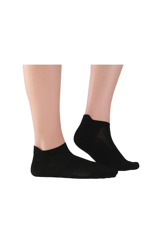 Elyfer 8 Çift Bambu Kadın-Erkek Unisex Yumuşak Terletmez Patik Çorap