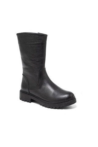 Çizme Kadın Sr-52686-1 John May Siyah Siyah