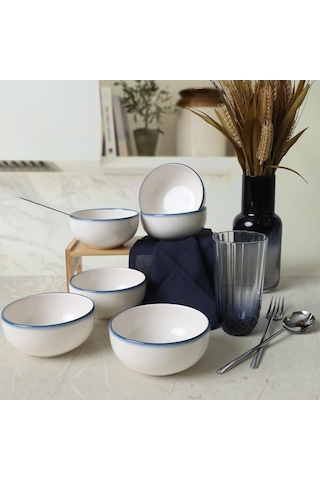 Lexroo Daphne Bulut Kase 12 Cm 6 Adet 22924