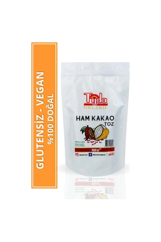 Tijda Ham Kakao Tozu Glütensiz - Vegan 1 KG Tijda Ham Kakao Tozu Glütensiz - Vegan 1 KG