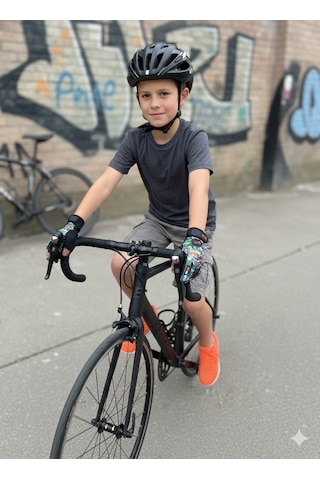 Çocuk Motosiklet & Bisiklet Eldiveni Drive Desenli - Güvenli Sürüş İçin