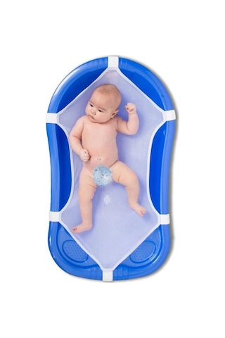 Lüx Bebek Banyo Küvet Filesi - Havlu Yüzeyli