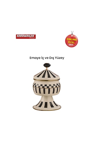 Prime Cream Ayaklı Şekerlik Krem