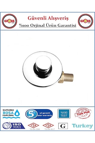 Bms Zaman Ayarlı Sıva Altı Bas 3/4'' - %100 Prinç