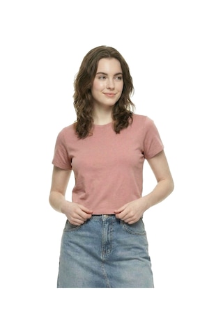 Kadın T-shirt Lf2042935 Lıght Pınk Pembe