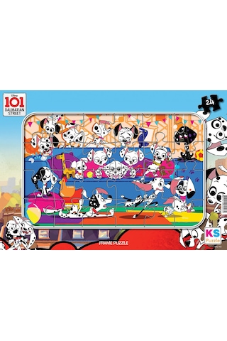 Ks Puzzle 24 Parça 101 Dalmaçyalı Frame Puzzle