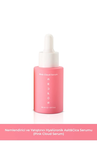 Pink Cloud Serum- Nemlendirici Ve Yatıştırıcı Hyalüronik Asit&cica Serumu Pink Cloud Serum- Nemlendirici Ve Yatıştırıcı Hyalüronik Asit&cica Serumu