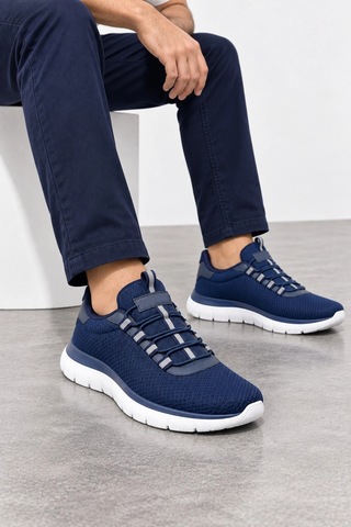 Ht Hotin Tundra Erkek Günlük Spor Sneaker Ayakkabı - Lacivert
