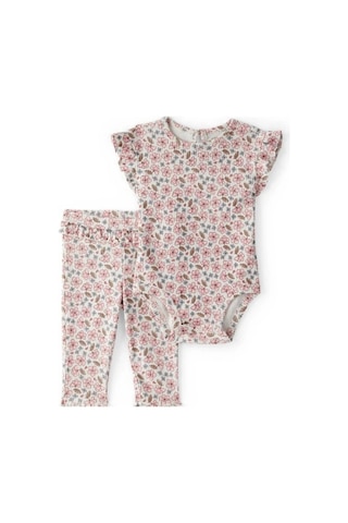 Carter's Kız Bebek Body Pantolon Set 1u269810 Renkli