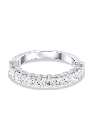 Pırlanta Yarımtur Sırataşlı Yüzük