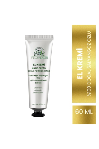 Fellyhealer Salyangoz Özlü El Kremi 60 ML