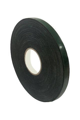 Çift Taraflı Köpük Bant Eva Montaj Bandı Siyah 25 Mm X 10 Metre 3 Adet