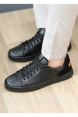 Hakiki Deri Rahat Giymli Günlük Sneaker Erkek Ayakkabı Daks6558 001