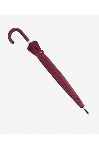 Yargıcı Islanınca Çiçek Açan Uzun Şemsiye 26kksm2002x 016 Bordo