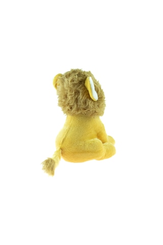 Peluş Aslan Erkek Aslan Sevimli Oturan Aslan 45 Cm