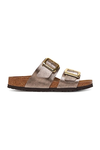 Birkenstock Sydney Cushion Buckle Bf Graceful Kadın Terliği 1029372-20324 Kahverengi Kahverengi