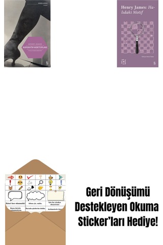Aspern'in Mektupları + Everest Açıkhava 16 - Halıdaki Motif + Okuma Sticker'ları