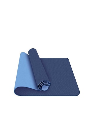 6mm Kalınlık Pilates Minderi /yoga Matı 183x61 Cm - Taşıma Askılı