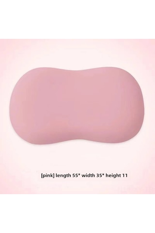 Shineyee Yumuşak Hafıza Köpük Kedi Karın Yastığı - Boyun Desteği, Uyku Kalitesini Artırır, Pembe 35x55cm, 650g Toplu Satış Pembe