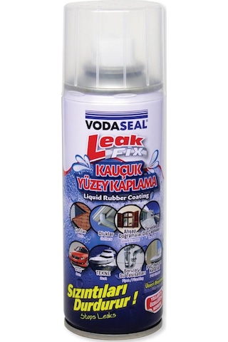 Vodaseal Leakfix Kauçuk Kaplama Sızdırmazlık Spreyi 200 Ml. - Şeffaf 1 Adet