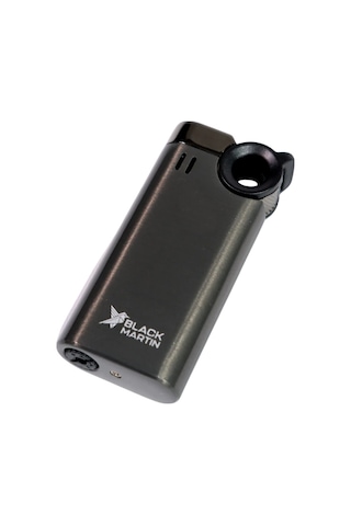 Black Martin Tek Torch Pürmüz Gunmetal Puro Çakmağı - Tr9290