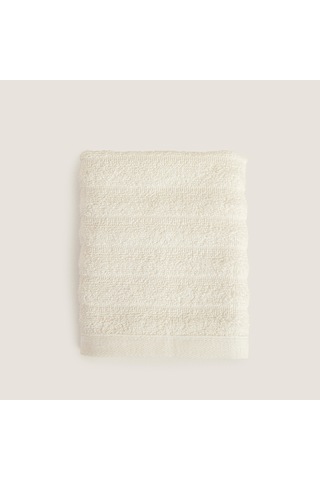 Waved %100 Pamuk El Havlusu 30x40 Cm Ekru