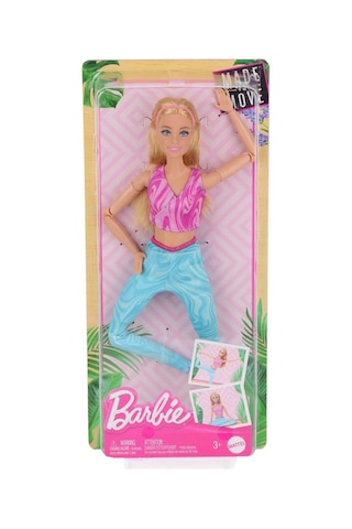 Ftg80 Barbie - Sarışın Sonsuz Hareket Bebeği