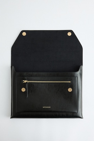 Lutvelizade Çanta 2534 Çok Gözlü Clutch Siyah Kadın Çanta