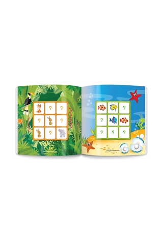 3-6 Yaş Stickerlı Sudoku Seti 260 Adet Sticker