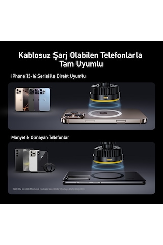 Aohi Superauto 45w Araç İçi Şarjı, Kendinden Soğutmalı Telefon Tutucu