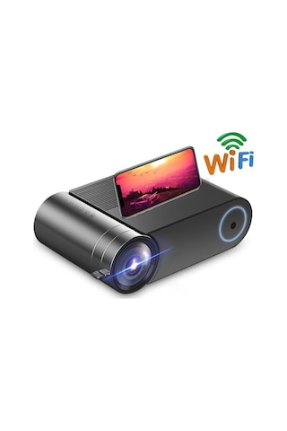 Aao YG420 150 Ansı Lümen 1920x1080 P Wi-Fi Destekli Multiscreen LED Projeksiyon Cihazı