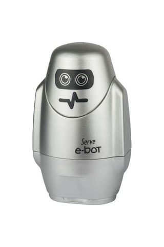 Serve E-Bot Silgili Kalemtıraş Metalik