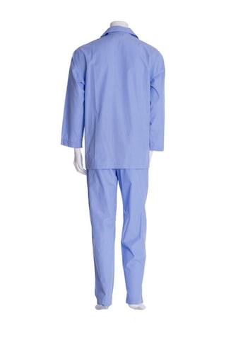 The Don Mavi Renk Poplin Erkek Pijama Takımı