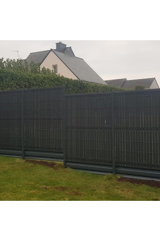 Bahçe Çiti Kaplama Bahçe Çiti Seperatörü Euro Panel Tel Kaplama