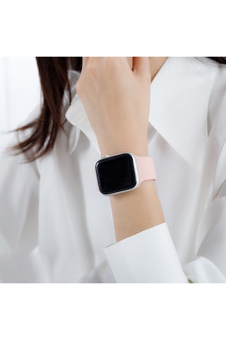 Apple Uyumlu  Watch  Series 10 46mm Silikon Kordon Kayış - Ky46-2