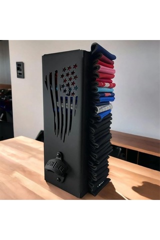 Moly Şişe Aç.lı Kutu Soğutucu Tutucu, 40x9x9cm Siyah, Bira Sevenler İçin Siyah