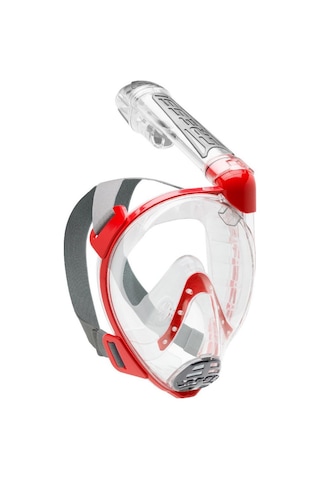Cressi Duke Tam Yüz Maskesi Clear-red S/m Kırmızı