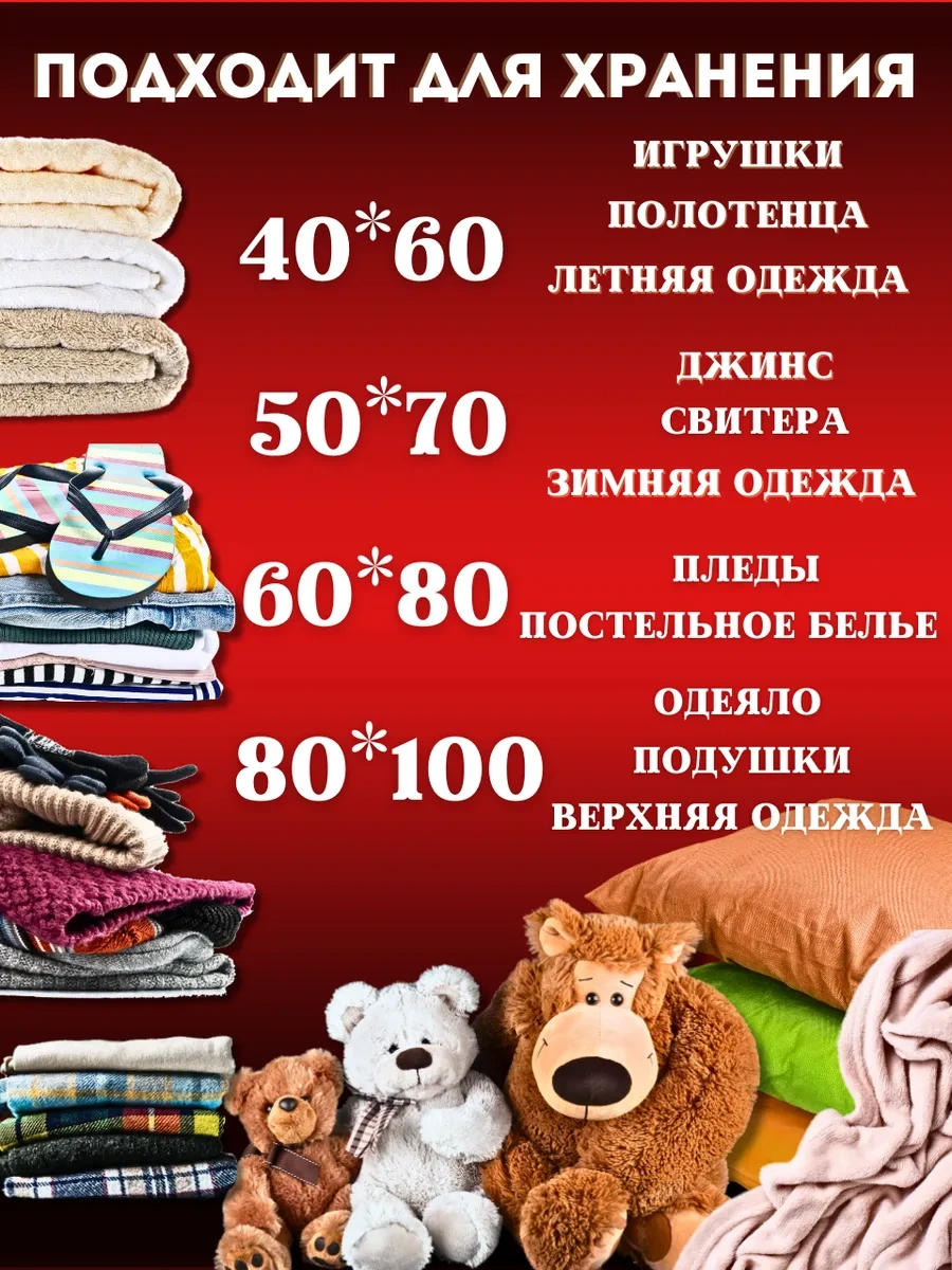 Gfg Premium Kledi Ve Eşya Saklama İçin Vakumlu Poşetler 6 Adet 178056668